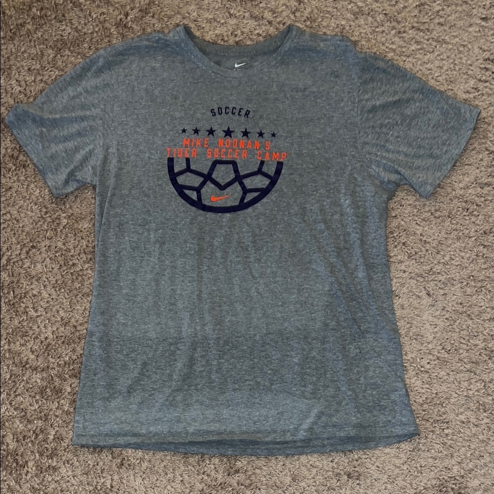 Nike Clemson men’s Gray Soccer T-Shirt